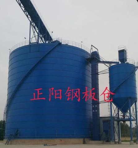 五湖渔场大型矿粉钢板库